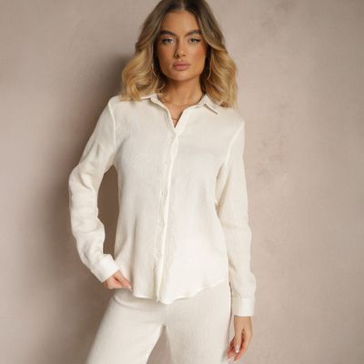 Koszula damska na wiosnę elegancka Renee ze sklepu: renee.pl w kategorii: Koszule damskie - zdjęcie 6BEED23A-9DF-769_375821