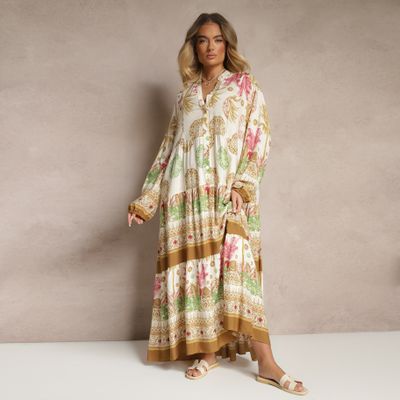 Sukienka oversize Renee ze sklepu: renee.pl w kategorii: Sukienki - zdjęcie 6BEED23A-9DF-769_378280
