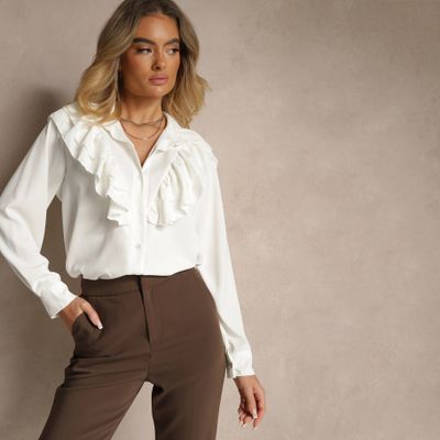 Koszula damska elegancka Renee ze sklepu: renee.pl w kategorii: Koszule damskie - zdjęcie 6BEED23A-9DF-769_378402