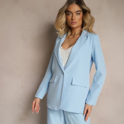 Marynarka elegancki Renee ze sklepu: renee.pl w kategorii: Marynarki damskie - zdjęcie 6BEED23A-9DF-769_378419