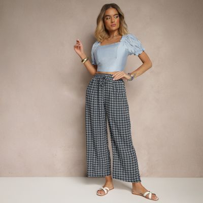 Spodnie damskie letnie Renee ze sklepu: renee.pl w kategorii: Spodnie damskie - zdjęcie 6BEED23A-9DF-769_378444