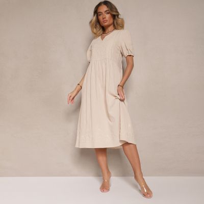 Renee - Sukienka boho wiosenna ze sklepu: renee.pl w kategorii: Sukienki - zdjęcie 6BEED23A-9DF-769_378686