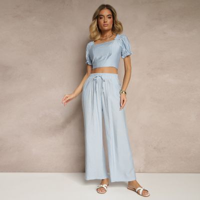 Spodnie damskie casual Renee ze sklepu: renee.pl w kategorii: Spodnie damskie - zdjęcie 6BEED23A-9DF-769_378880