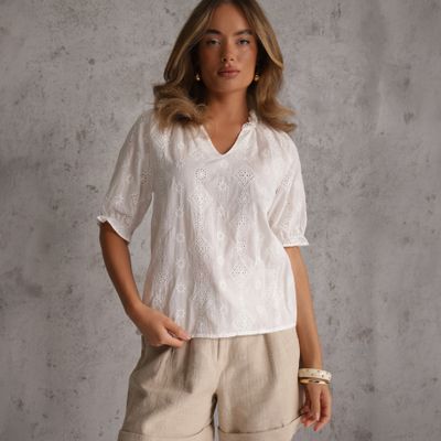 Bluzka damska casual Renee ze sklepu: renee.pl w kategorii: Bluzki damskie - zdjęcie 6BEED23A-9DF-769_379603