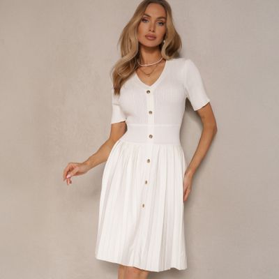Sukienka rozkloszowana Renee ze sklepu: renee.pl w kategorii: Sukienki - zdjęcie 6BEED23A-9DF-769_379638
