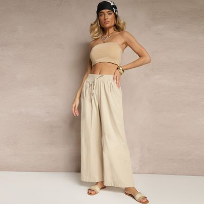 Spodnie damskie retro Renee ze sklepu: renee.pl w kategorii: Spodnie damskie - zdjęcie 6BEED23A-9DF-769_379986