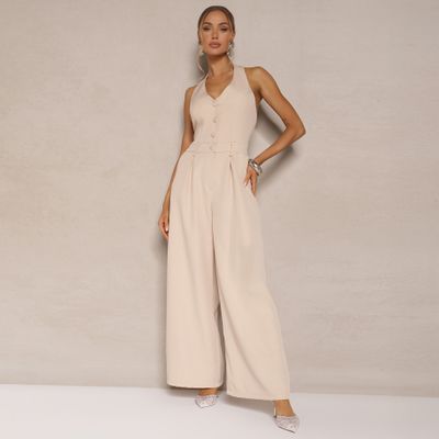 Kombinezon damski elegancki Renee ze sklepu: renee.pl w kategorii: Kombinezony damskie - zdjęcie 6BEED23A-9DF-769_381527
