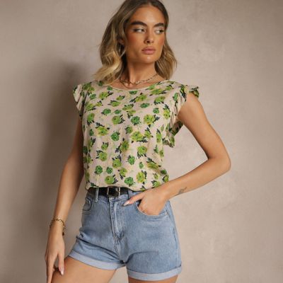Bluzka damska casual Renee ze sklepu: renee.pl w kategorii: Bluzki damskie - zdjęcie 6BEED23A-9DF-769_381662