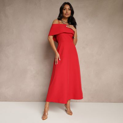 Sukienka wiosenna elegancka Renee ze sklepu: renee.pl w kategorii: Sukienki - zdjęcie 6BEED23A-9DF-769_382531