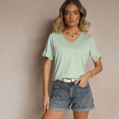 Bluzka damska casual Renee ze sklepu: renee.pl w kategorii: Bluzki damskie - zdjęcie 6BEED23A-9DF-769_383474