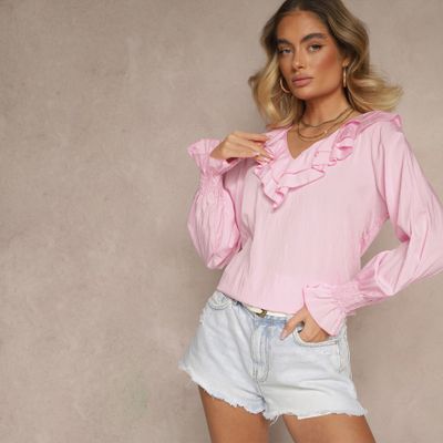 Bluzka damska elegancka Renee ze sklepu: renee.pl w kategorii: Bluzki damskie - zdjęcie 6BEED23A-9DF-769_383904