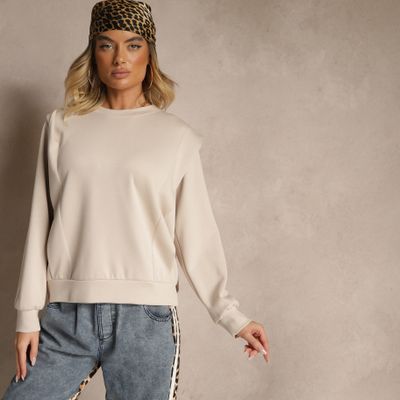 Bluza damska casual Renee ze sklepu: renee.pl w kategorii: Bluzy damskie - zdjęcie 6BEED23A-9DF-769_383935