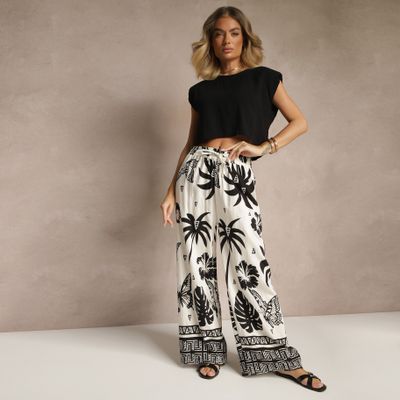 Spodnie damskie boho Renee ze sklepu: renee.pl w kategorii: Spodnie damskie - zdjęcie 6BEED23A-9DF-769_385232