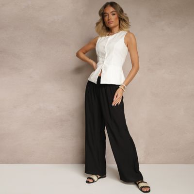 Spodnie damskie w stylu retro Renee ze sklepu: renee.pl w kategorii: Spodnie damskie - zdjęcie 6BEED23A-9DF-769_385573