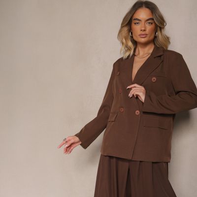 Marynarka elegancki Renee ze sklepu: renee.pl w kategorii: Marynarki damskie - zdjęcie 6BEED23A-9DF-769_385898