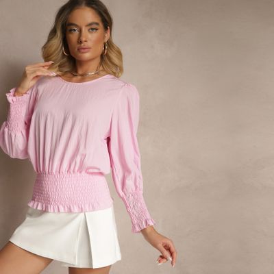 Bluzka damska casual na wiosnę Renee ze sklepu: renee.pl w kategorii: Bluzki damskie - zdjęcie 6BEED23A-9DF-769_386039