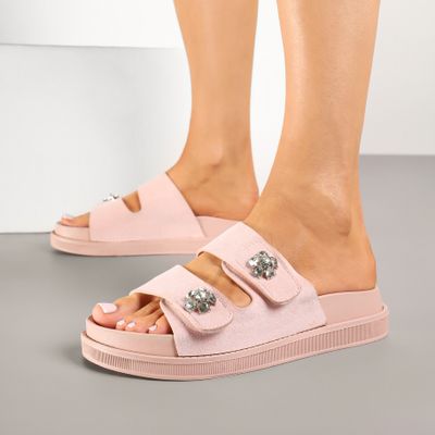 Klapki damskie na lato Renee ze sklepu: renee.pl w kategorii: Klapki damskie - zdjęcie 6BEED23A-9DF-769_386226