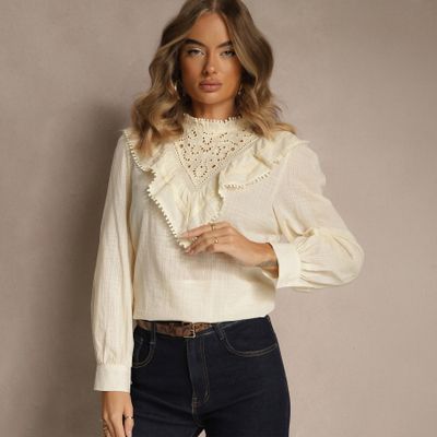 Bluzka damska casual Renee ze sklepu: renee.pl w kategorii: Bluzki damskie - zdjęcie 6BEED23A-9DF-769_386701