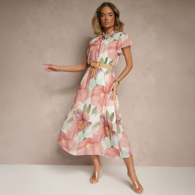 Sukienka elegancka Renee ze sklepu: renee.pl w kategorii: Sukienki - zdjęcie 6BEED23A-9DF-769_386787