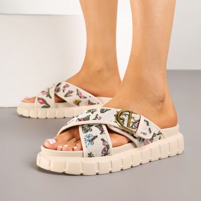 Klapki damskie letnie Renee ze sklepu: renee.pl w kategorii: Klapki damskie - zdjęcie 6BEED23A-9DF-769_387995