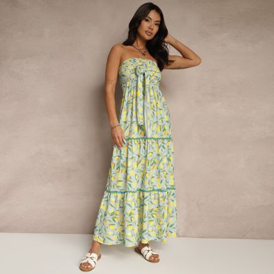 Renee - Sukienka w stylu boho ze sklepu: renee.pl w kategorii: Sukienki - zdjęcie 6BEED23A-9DF-769_388666