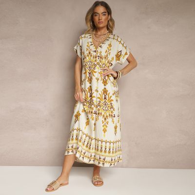 Sukienka boho Renee ze sklepu: renee.pl w kategorii: Sukienki - zdjęcie 6BEED23A-9DF-769_388742