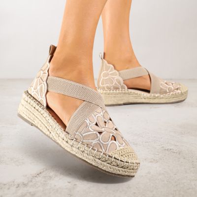 Espadryle damskie na lato Renee ze sklepu: renee.pl w kategorii: Espadryle damskie - zdjęcie 6BEED23A-9DF-769_390528