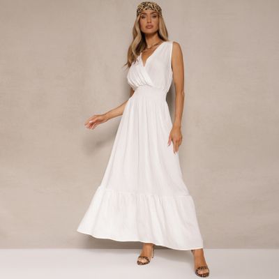 Sukienka na lato elegancka Renee ze sklepu: renee.pl w kategorii: Sukienki - zdjęcie 6BEED23A-9DF-769_391005