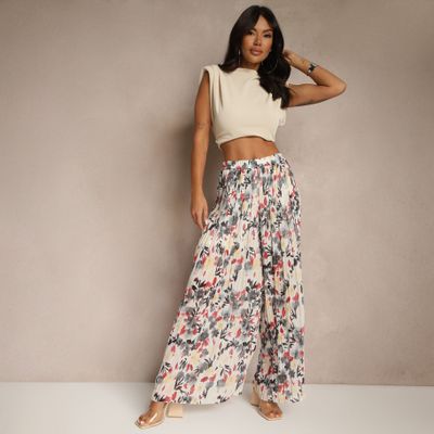 Spodnie damskie w stylu boho Renee ze sklepu: renee.pl w kategorii: Spodnie damskie - zdjęcie 6BEED23A-9DF-769_393458
