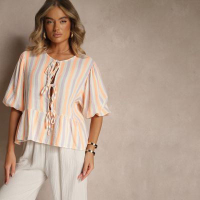Bluzka damska casual Renee ze sklepu: renee.pl w kategorii: Bluzki damskie - zdjęcie 6BEED23A-9DF-769_393481