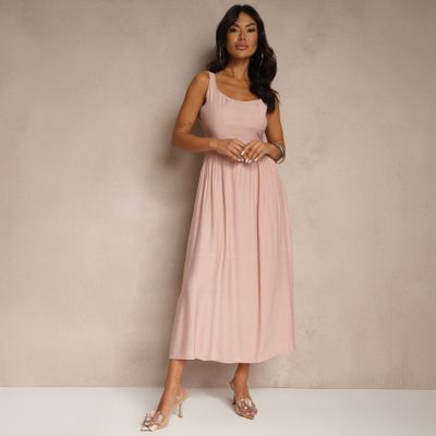 Sukienka elegancka na lato Renee ze sklepu: renee.pl w kategorii: Sukienki - zdjęcie 6BEED23A-9DF-769_393506