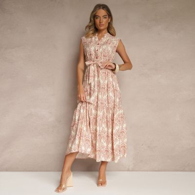Sukienka elegancka na wiosnę Renee ze sklepu: renee.pl w kategorii: Sukienki - zdjęcie 6BEED23A-9DF-769_394543