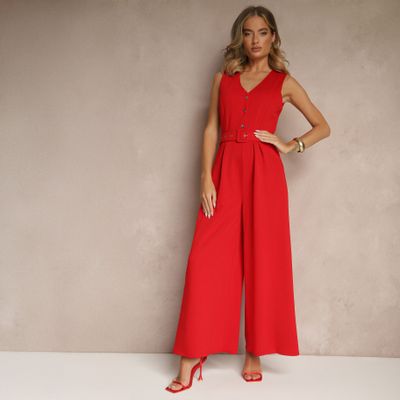 Kombinezon damski elegancki Renee ze sklepu: renee.pl w kategorii: Kombinezony damskie - zdjęcie 6BEED23A-9DF-769_395427