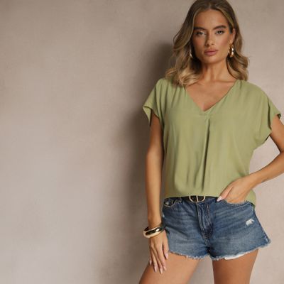 Bluzka damska casual Renee ze sklepu: renee.pl w kategorii: Bluzki damskie - zdjęcie 6BEED23A-9DF-769_395457