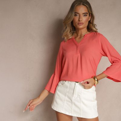 Renee - Bluzka damska casual ze sklepu: renee.pl w kategorii: Bluzki damskie - zdjęcie 6BEED23A-9DF-769_395483
