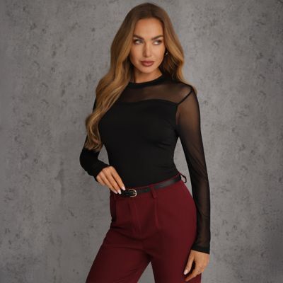 Bluzka damska jesienna casual Renee ze sklepu: renee.pl w kategorii: Bluzki damskie - zdjęcie 6BEED23A-9DF-769_398443