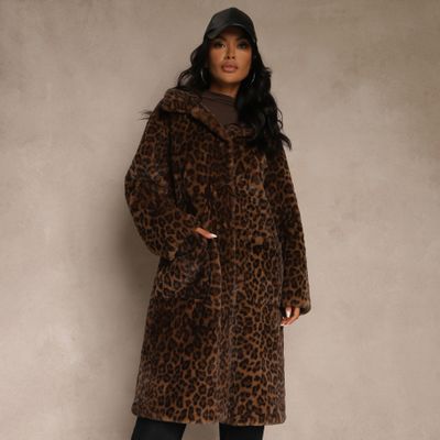 Płaszcz damski casual Renee ze sklepu: renee.pl w kategorii: Płaszcze damskie - zdjęcie 6BEED23A-9DF-769_398580