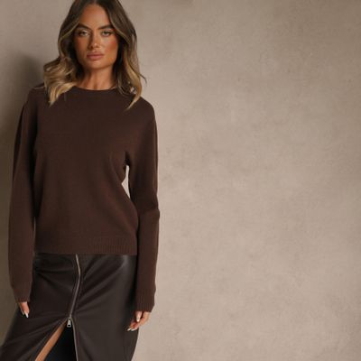 Sweter damski casual Renee ze sklepu: renee.pl w kategorii: Swetry damskie - zdjęcie 6BEED23A-9DF-769_398909