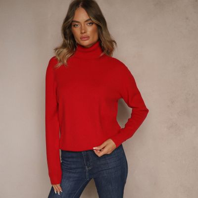 Sweter damski na zimę Renee ze sklepu: renee.pl w kategorii: Swetry damskie - zdjęcie 6BEED23A-9DF-769_398921