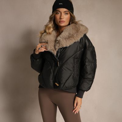 Kurtka damska casualowa Renee ze sklepu: renee.pl w kategorii: Kurtki damskie - zdjęcie 6BEED23A-9DF-769_400006