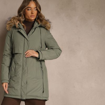 Parka damska jesienna Renee ze sklepu: renee.pl w kategorii: Parki damskie - zdjęcie 6BEED23A-9DF-769_400293