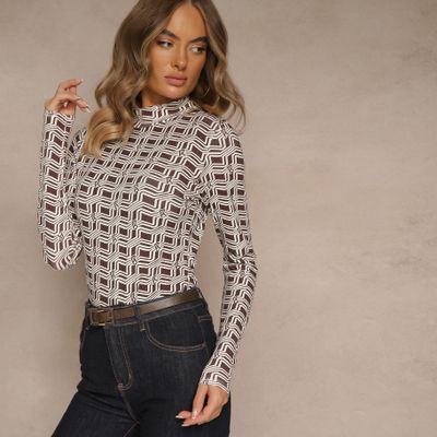 Bluzka damska casual Renee ze sklepu: renee.pl w kategorii: Bluzki damskie - zdjęcie 6BEED23A-9DF-769_400621