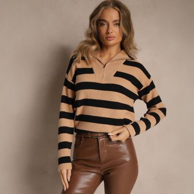Sweter damski casual Renee ze sklepu: renee.pl w kategorii: Swetry damskie - zdjęcie 6BEED23A-9DF-769_400768