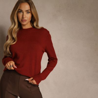 Sweter damski casual zimowy Renee ze sklepu: renee.pl w kategorii: Swetry damskie - zdjęcie 6BEED23A-9DF-769_401075