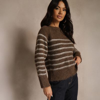 Sweter damski na zimę Renee ze sklepu: renee.pl w kategorii: Swetry damskie - zdjęcie 6BEED23A-9DF-769_401372