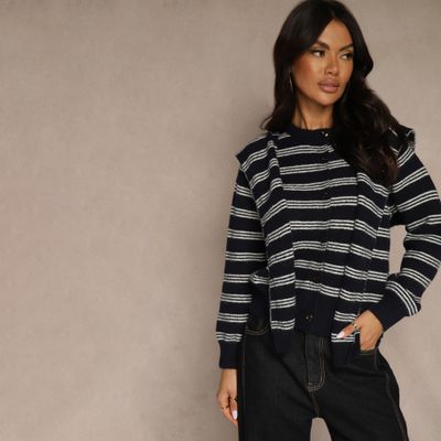 Sweter damski na zimę Renee ze sklepu: renee.pl w kategorii: Swetry damskie - zdjęcie 6BEED23A-9DF-769_401387