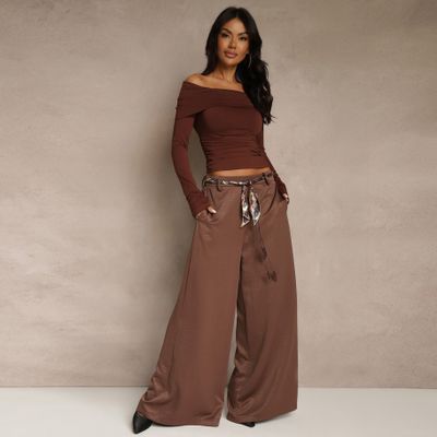Spodnie damskie retro Renee ze sklepu: renee.pl w kategorii: Spodnie damskie - zdjęcie 6BEED23A-9DF-769_401753