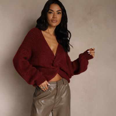 Sweter damski casualowy Renee ze sklepu: renee.pl w kategorii: Swetry damskie - zdjęcie 6BEED23A-9DF-769_402146