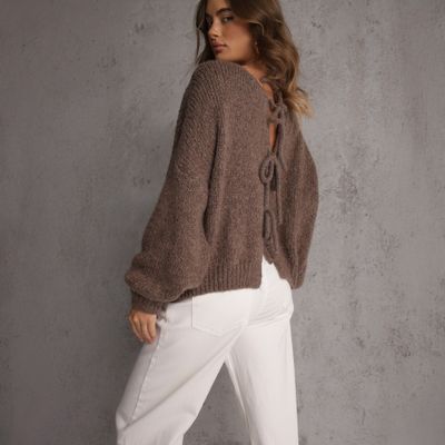 Sweter damski na zimę Renee ze sklepu: renee.pl w kategorii: Swetry damskie - zdjęcie 6BEED23A-9DF-769_402325