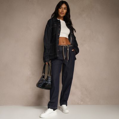 Jeansy damskie wiosenne Renee ze sklepu: renee.pl w kategorii: Jeansy damskie - zdjęcie 6BEED23A-9DF-769_402619